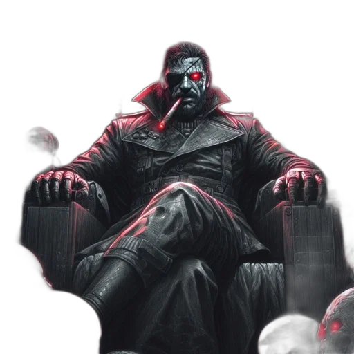 mask, jacket, face, concept art transparent PNG cut-out