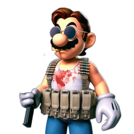 weapon, staff, animal, mask transparent PNG cut-out