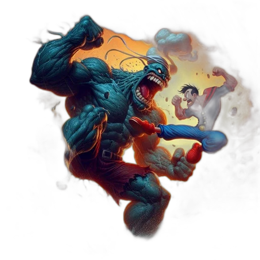 concept art, comic book art, fantasy art, pixel art transparent PNG cut-out