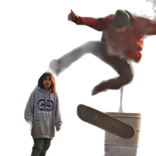 jacket, creature, robot, weapon transparent PNG cut-out