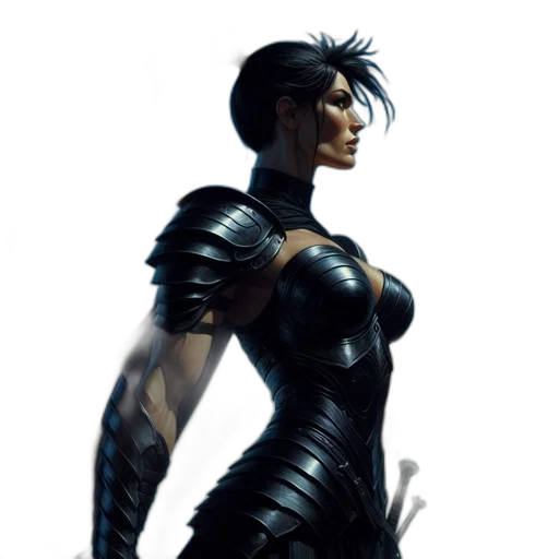 dress, concept art, fantasy art, comic book art transparent PNG cut-out