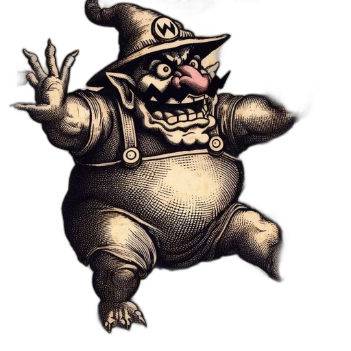 staff, creature, mask, face transparent PNG cut-out