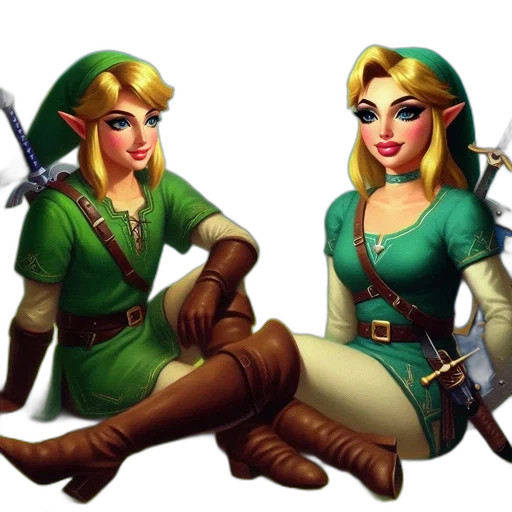 fantasy art, concept art, pixel art, 3d render transparent PNG cut-out