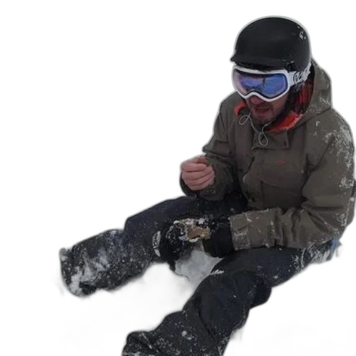 jacket, face, staff, mask transparent PNG cut-out