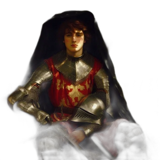 crown, sword, staff, face transparent PNG cut-out