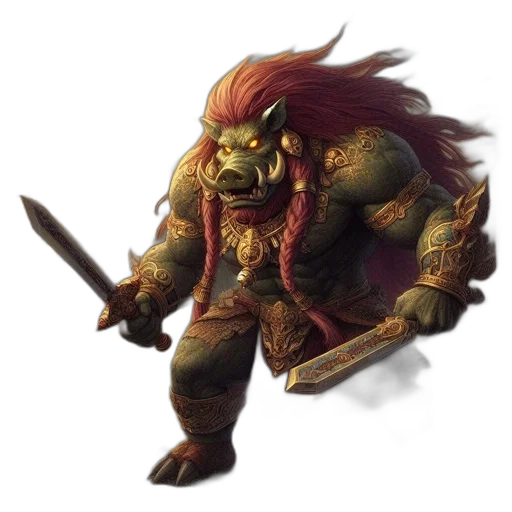 dragon, weapon, creature, staff transparent PNG cut-out