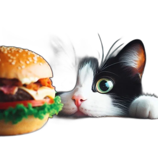 food, animal, creature, photorealistic transparent PNG cut-out