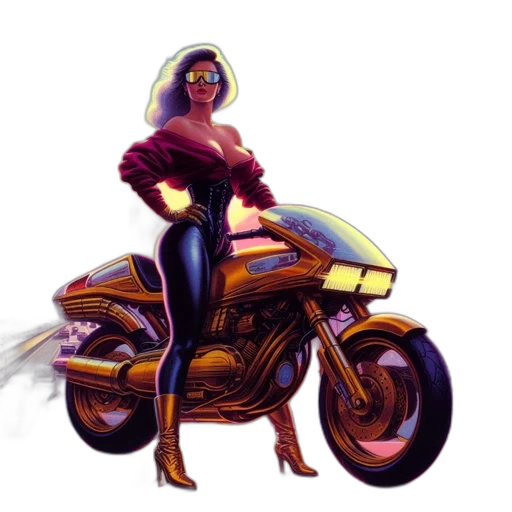 jacket, concept art, comic book art, fantasy art transparent PNG cut-out