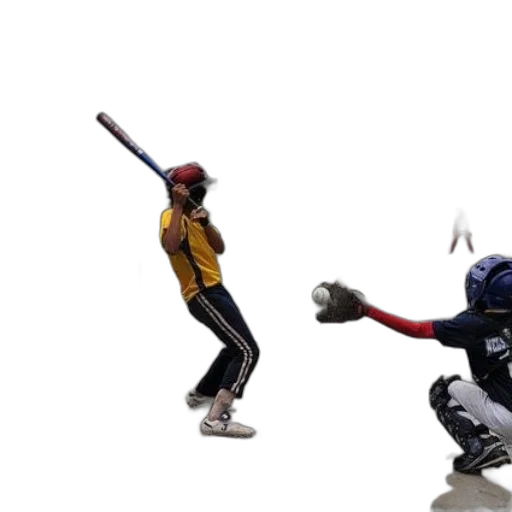 fire, outer space, baseball, player transparent PNG cut-out