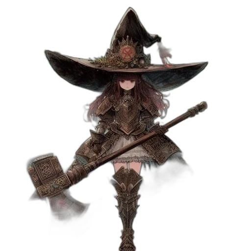 hat, staff, weapon, sword transparent PNG cut-out