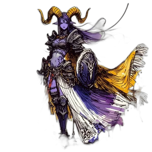dragon, staff, mask, sword transparent PNG cut-out
