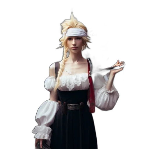 staff, hat, crown, dress transparent PNG cut-out