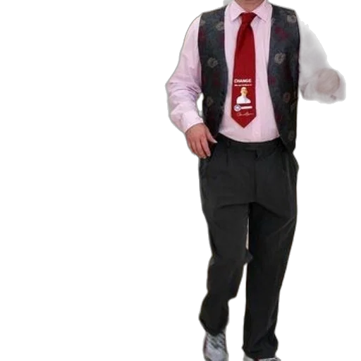staff, jacket, robot, hat transparent PNG cut-out