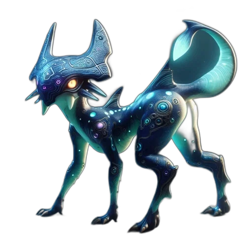 creature, dragon, staff, animal transparent PNG cut-out