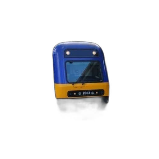 robot, car, blue, yellow transparent PNG cut-out