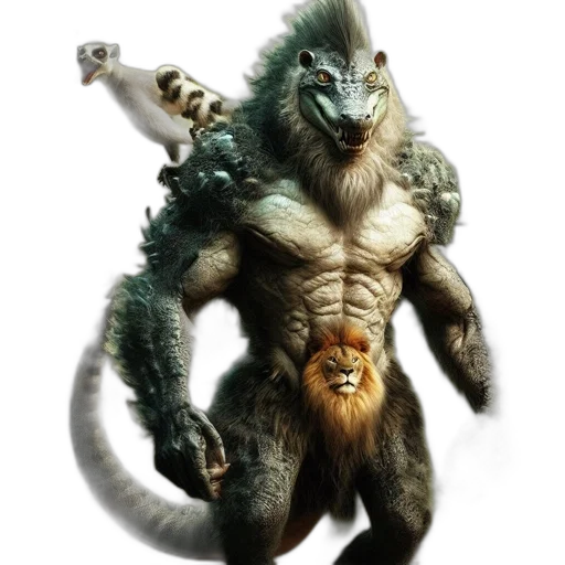 creature, animal, dragon, concept art transparent PNG cut-out