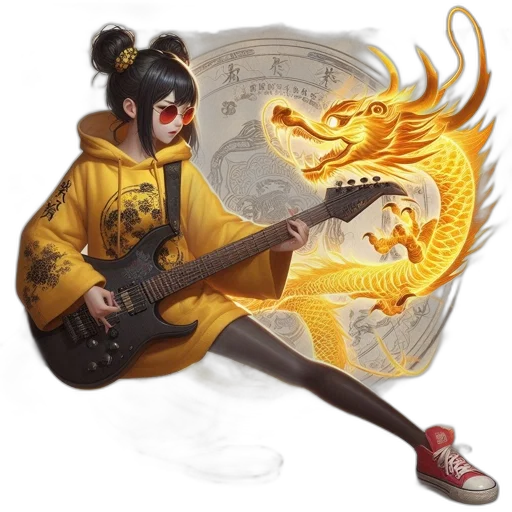 dragon, mask, jacket, concept art transparent PNG cut-out