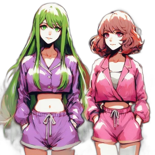 jacket, pixel art, vaporwave, anime transparent PNG cut-out