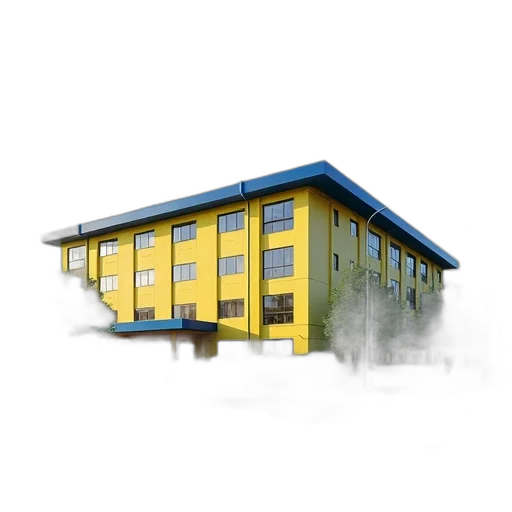 building, 3d render, concept art, photorealistic transparent PNG cut-out