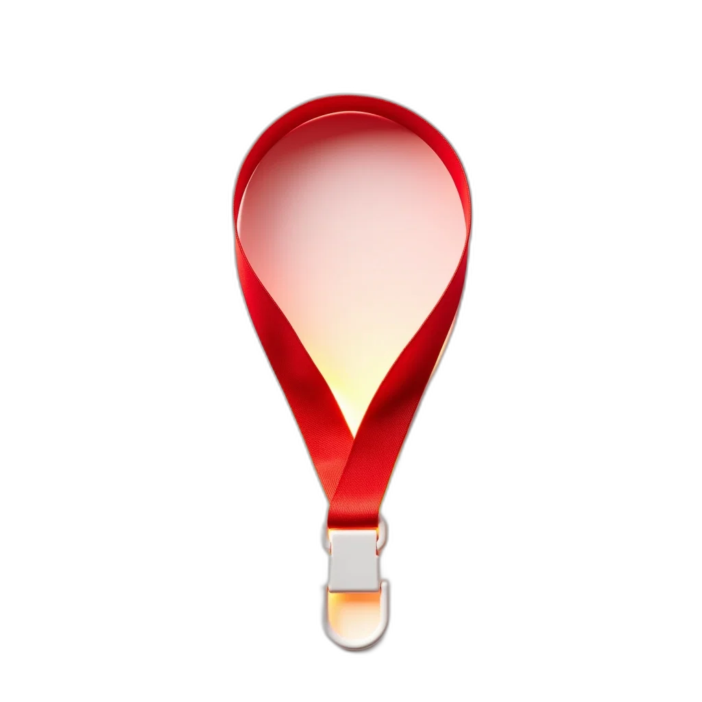 staff, jewelry, umbrella, 3d render transparent PNG cut-out