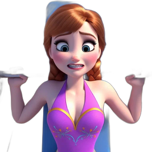 dress, jewelry, crown, 3d render transparent PNG cut-out