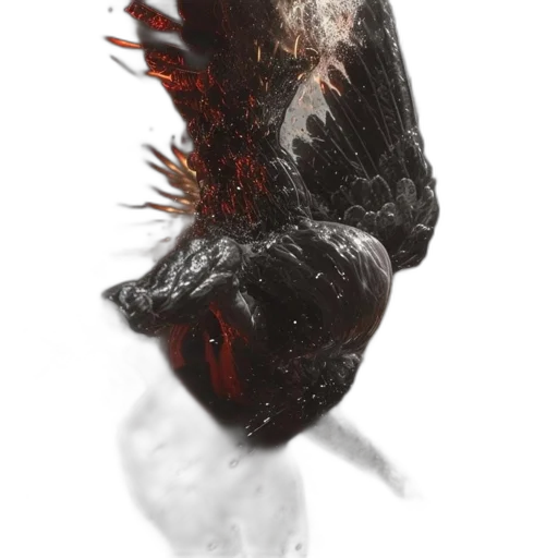 creature, hair, animal, dragon transparent PNG cut-out