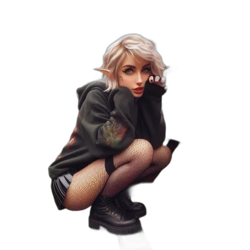 jacket, shoes, dress, face transparent PNG cut-out