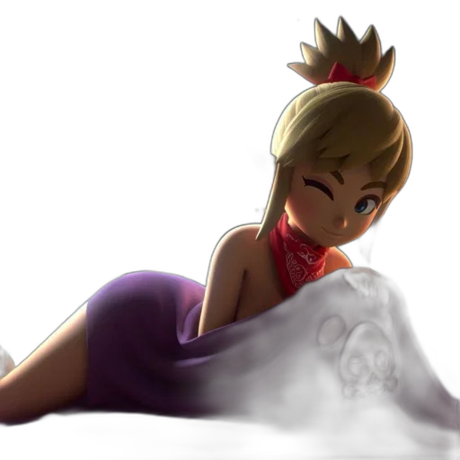 dress, crown, weapon, creature transparent PNG cut-out