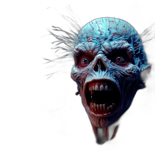 creature, face, mask, concept art transparent PNG cut-out