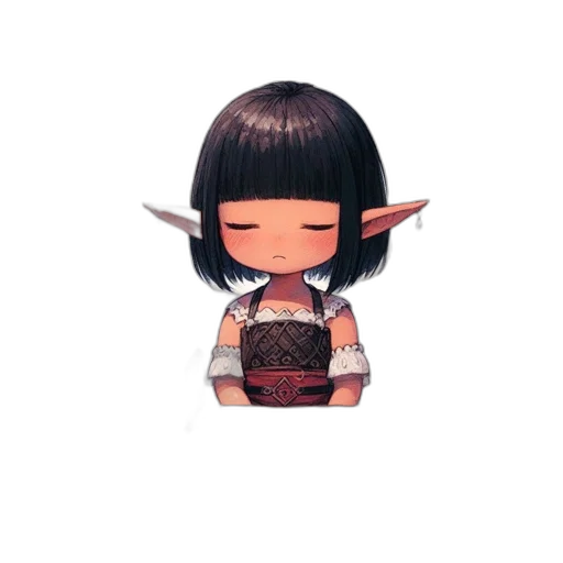 mask, staff, dress, creature transparent PNG cut-out