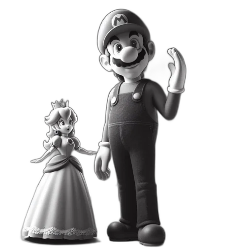 dress, crown, staff, concept art transparent PNG cut-out