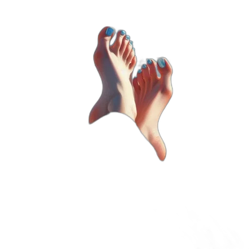 shoes, mask, face, creature transparent PNG cut-out