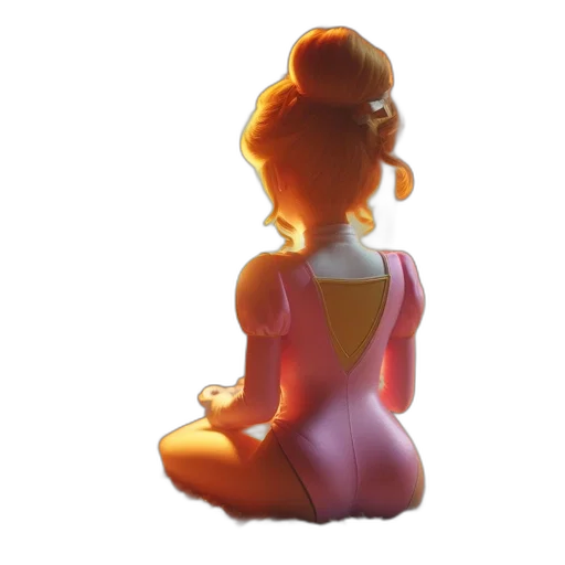 dress, crown, staff, face transparent PNG cut-out