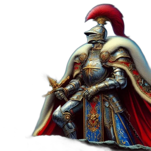 sword, crown, staff, fantasy art transparent PNG cut-out