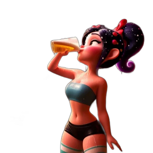 3d render, concept art, cartoon, fantasy art transparent PNG cut-out