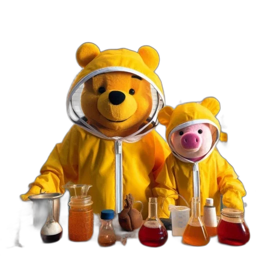 concept art, outer space, winnie, pooh transparent PNG cut-out