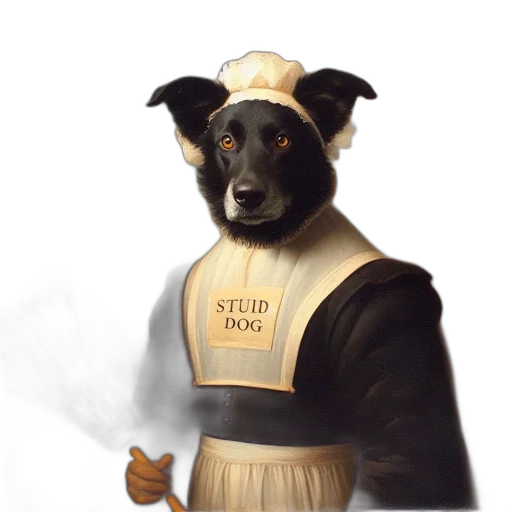 staff, animal, photorealistic, concept art transparent PNG cut-out