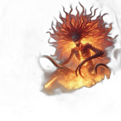 dragon, creature, mask, hair transparent PNG cut-out