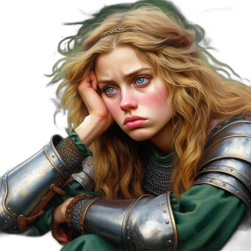 face, dragon, sword, crown transparent PNG cut-out