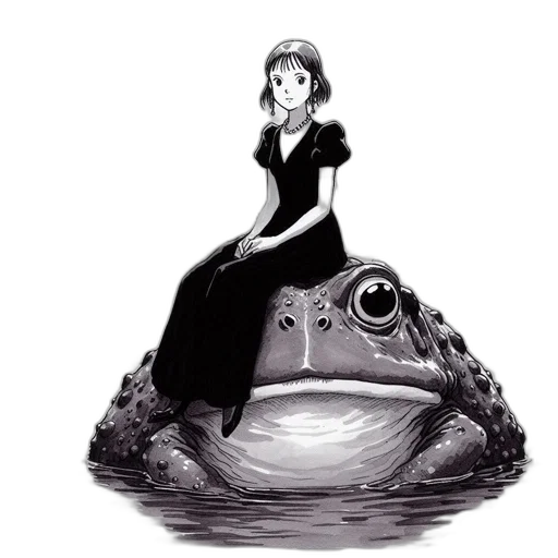 dress, creature, crown, animal transparent PNG cut-out