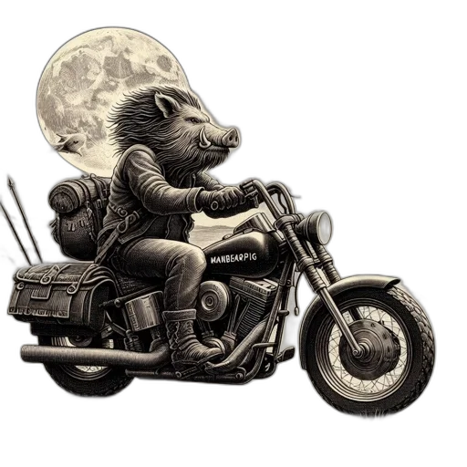animal, concept art, comic book art, fantasy art transparent PNG cut-out