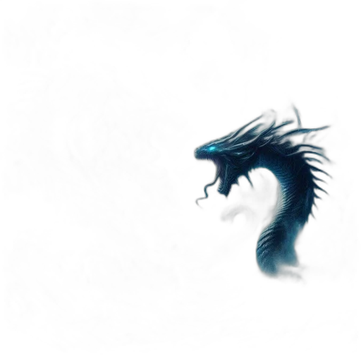 dragon, creature, animal, hair transparent PNG cut-out