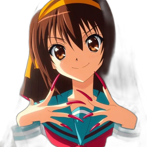dress, jewelry, face, staff transparent PNG cut-out