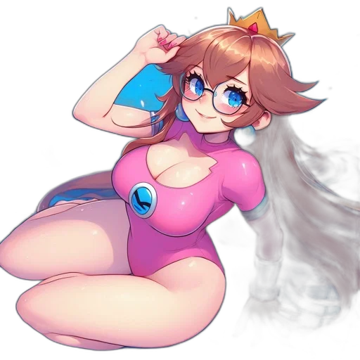 crown, dress, staff, robot transparent PNG cut-out