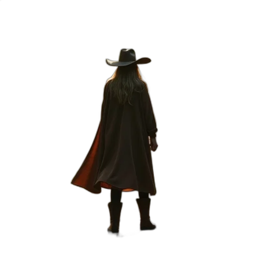 hat, jacket, staff, mask transparent PNG cut-out
