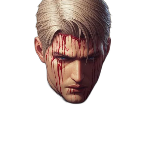 face, mask, hair, creature transparent PNG cut-out