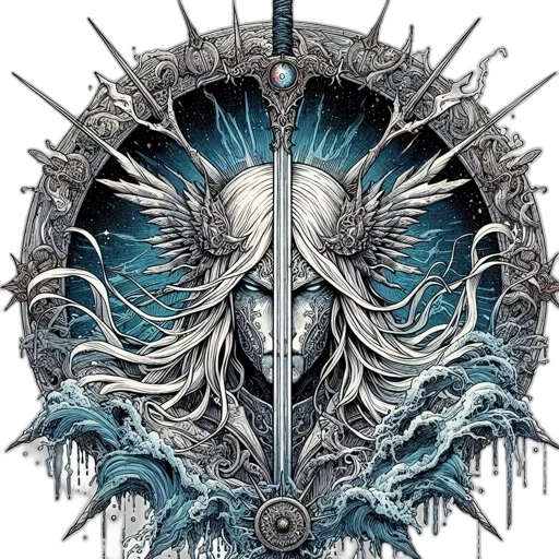 mask, sword, face, dragon transparent PNG cut-out