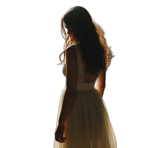 dress, jewelry, hair, crown transparent PNG cut-out