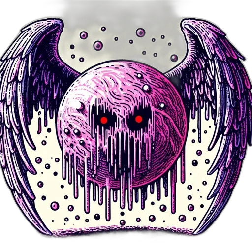 creature, mask, umbrella, face transparent PNG cut-out