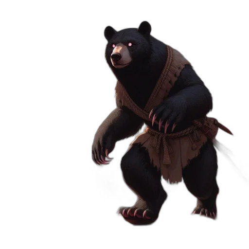 animal, creature, weapon, staff transparent PNG cut-out